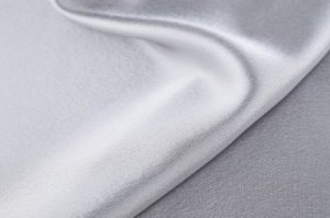 White silk, by the yard
