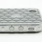 Bubble Pattern TPU Case for Apple iPhone 4 - Transparent