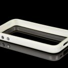 OEM SILICONE BUMPERS CASE FOR IPHONE 4 - White