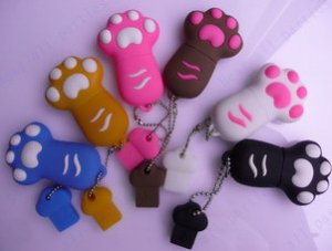 8GB FLASH DRIVE BEAR HAND MEMORY STICK USB 2.0