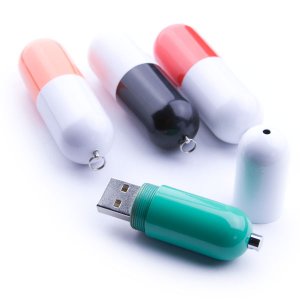 8GB FLASH DRIVE PILL MEMORY STICK USB 2.0