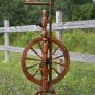 Antique Castle Style Upright Spinning Wheels