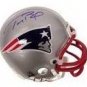 TOM BRADY NEW ENGLAND PATRIOTS SIGNED AUTOGRAPHED MINI HELMET MATCHING HOLOGRAMS NUMBERS AND COA