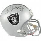 BO JACKSON OAKLAND RAIDERS SIGNED AUTOGRAPHED MINI HELMET MATCHING HOLOGRAMS NUMBERS AND COA