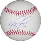 David Ortiz Boston Red Sox Signed Autographed Baseball Coa Matching Hologram