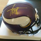 Adrian Peterson Signed Autographed Mini Helmet Minnesota Vikings with GAI COA