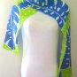 St.Barts Tropical Leaf Silk Scarf
