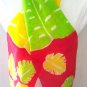 Fiji Flora Leaves Silk Scarf
