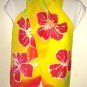 Tropical Hibiscus Silk Scarf