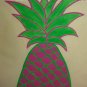 Pink Pineapple Tropical Tote Bag