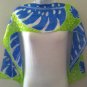 St.Barts Tropical Leaf Silk Scarf