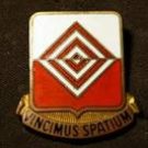 Vintage Vincimus Spatium US Army Uniform Pin