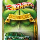 HOT WHEELS 2011 CLOVER CARS 07 CADILLAC ESCALADE GREEN
