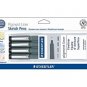Staedtler Pigment Liner Fineliner Black Ink 4pk