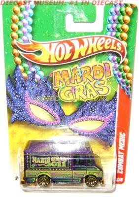 COMBAT MEDIC MARDI GRAS HOT WHEELS HW DIECAST 2011 3/6