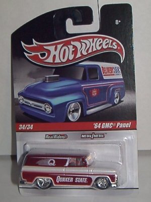 HOT WHEELS DELIVERY RED QUAKER STATE '64 GM 34/34