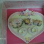 Mini Rabbit Wedding Collectable Tea Set