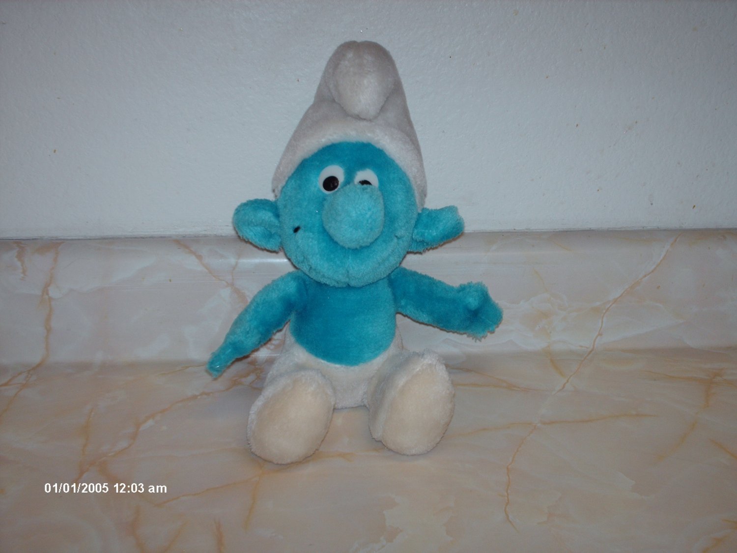 vintage smurf plush