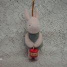 Disneys Classic Pooh Plush Ornament - Piglet By GUND