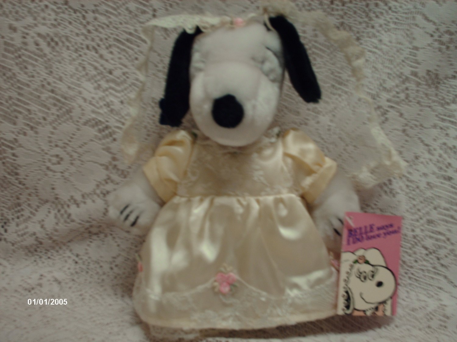 belle snoopy plush