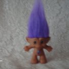 3.5 " ACE NOVELTY T PURPLE HAIR TROLL