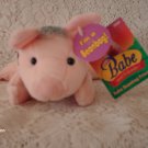 7" 1998 BABE PIG PLUSH TOY