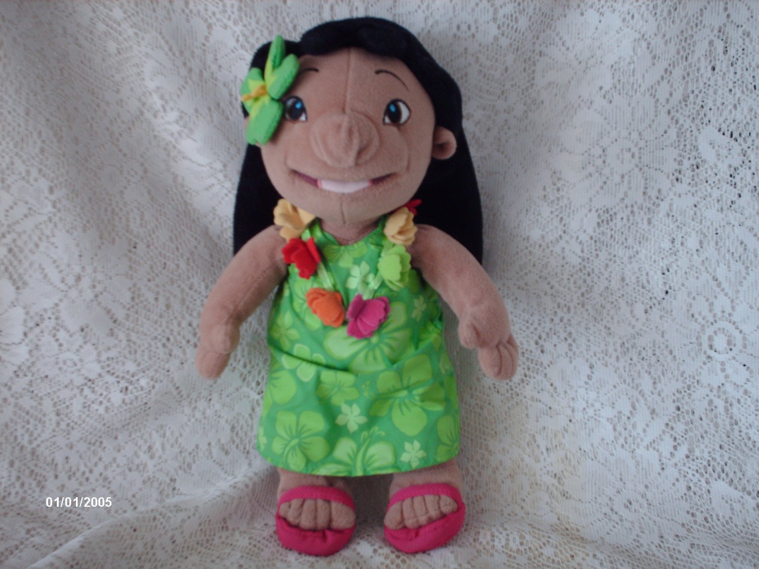 12 " Disneys' Pool Party Lilo" Lilo & Stitch Plush Doll