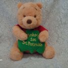 Disney Baby Baby's 1st St. Patrick's Pooh Plush Toy