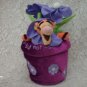 DISNEY STORE 8" Plush FLOWER POT TIGGER - Bouncing Is Fun Plush Toy