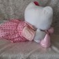 Sanrio Hello Kitty Plush Stuffed Pillow Doll talking on Phone 19"Â