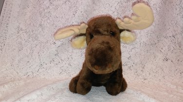1982 Dakin brown moose plush
