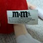 2001 Red M&M Plush