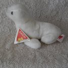 1976 White Dakin Finnegan seal plush