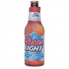 Coors Light Beer Design Bottle Suit Koozie Brown