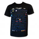 Pac-Man Men's Game Board T-Shirt Black