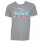 Natural Light Grey Beer Logo T-Shirt Gray