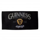Guinness Beach Towel Black