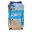 Bud Light Beach Can Koozie Blue