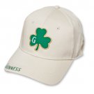 Guinness Brewery Cream Shamrock Cap Beige