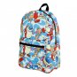 Nickelodeon Ren And Stimpy Sublimated Backpack Blue