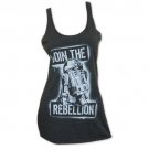 Star Wars Women's Join The Rebellion Tank Top Gray