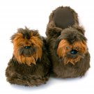 Star Wars Chewbacca Plush Slippers Brown