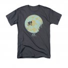 E.T. The Extra Terrestrial In The Moon Tee Shirt Gray