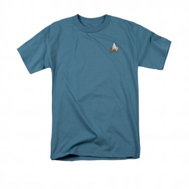 Star Trek TNG Science Uniform Costume T-Shirt Blue