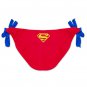 Superman DC Comics Women's Halter Top Bikini Swimsuit Blue