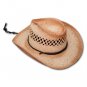 Jack Daniels Cowboy Hat Straw Beige