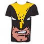 Wolverine X-Men Superhero Marvel Giant Face Print TShirt Black