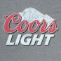 Coors Light Pop Top Bottle Opener Tee Shirt Gray