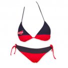 Budweiser Women's And Blue Bikini Red