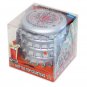 Bottle Top Coaster Set Silver